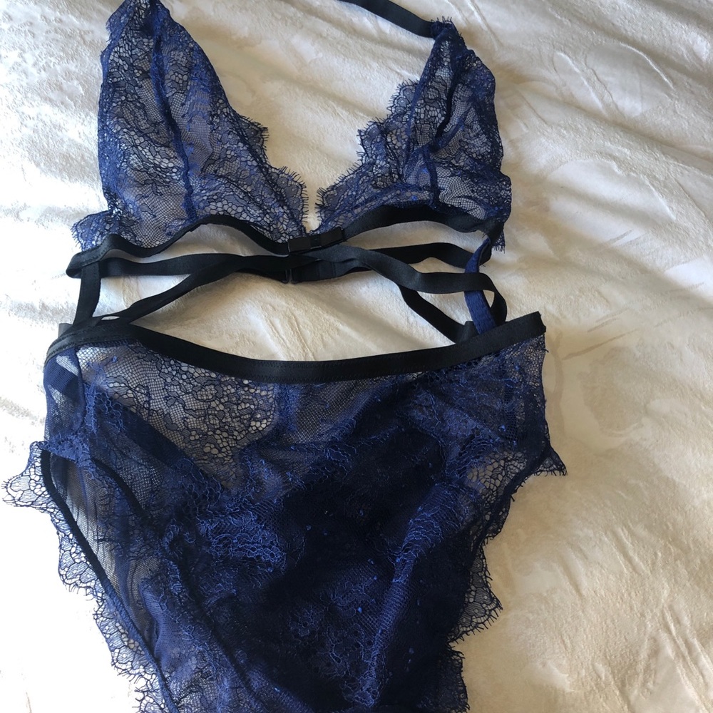 Victoria’s Secret sexy one piece.